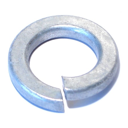 Midwest Fastener Split Lock Washer, For Screw Size 1 in Steel, Galvanized Finish, 50 PK 50258